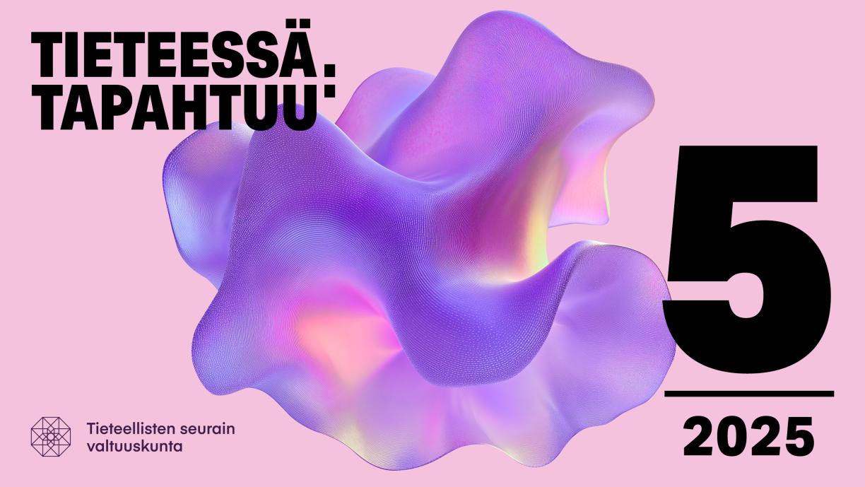 Tieteessä tapahtuu -lehden 5/2025 kansi.