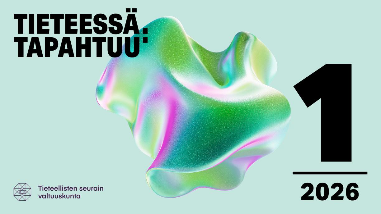 Tieteessä tapahtuu -lehden 1/2026 kansi.