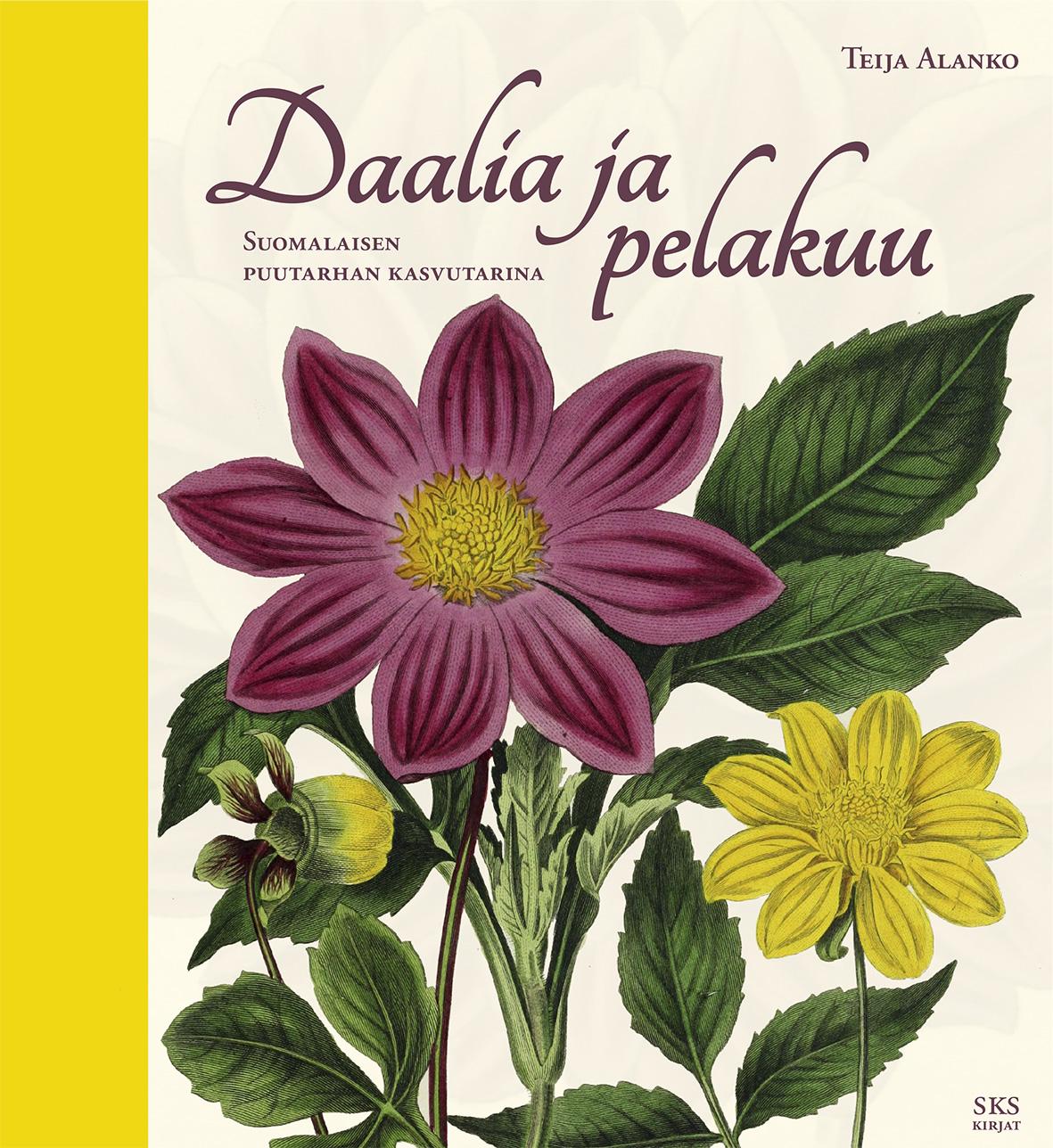 Daalia ja pelakuu -kirjan kansi.