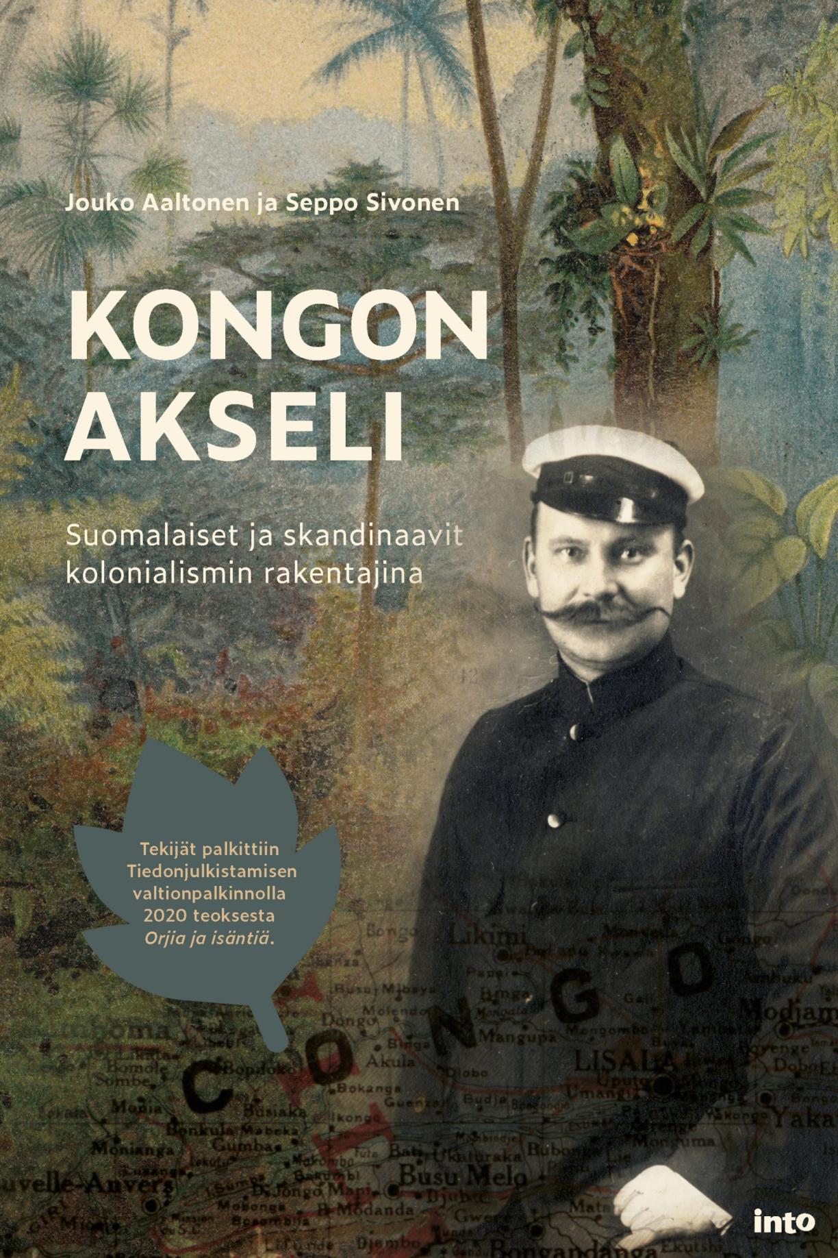 Kongon Akseli -kirjan kansi.