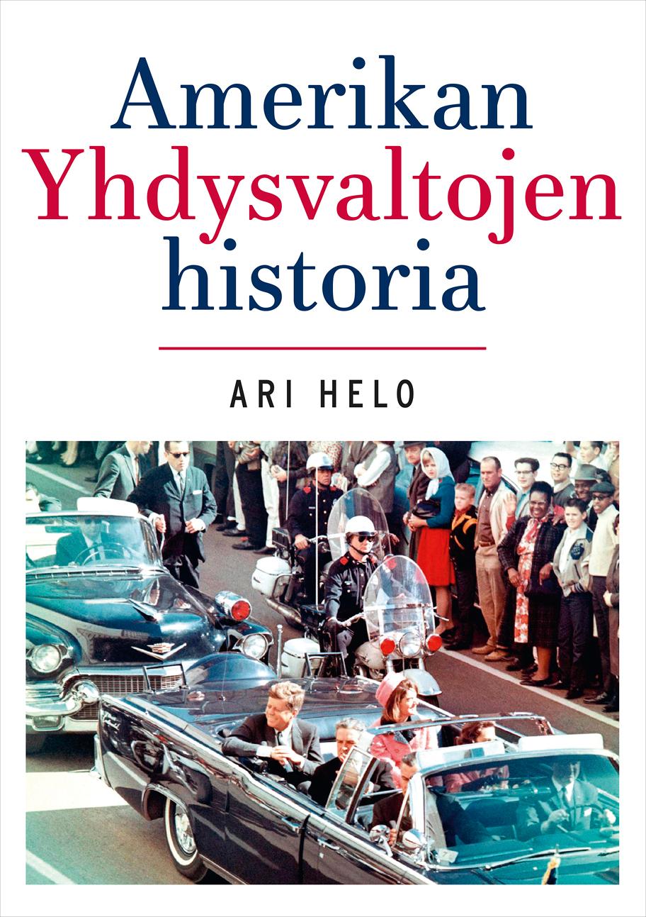 Amerikan Yhdysvaltojen historia -kirjan kansi.