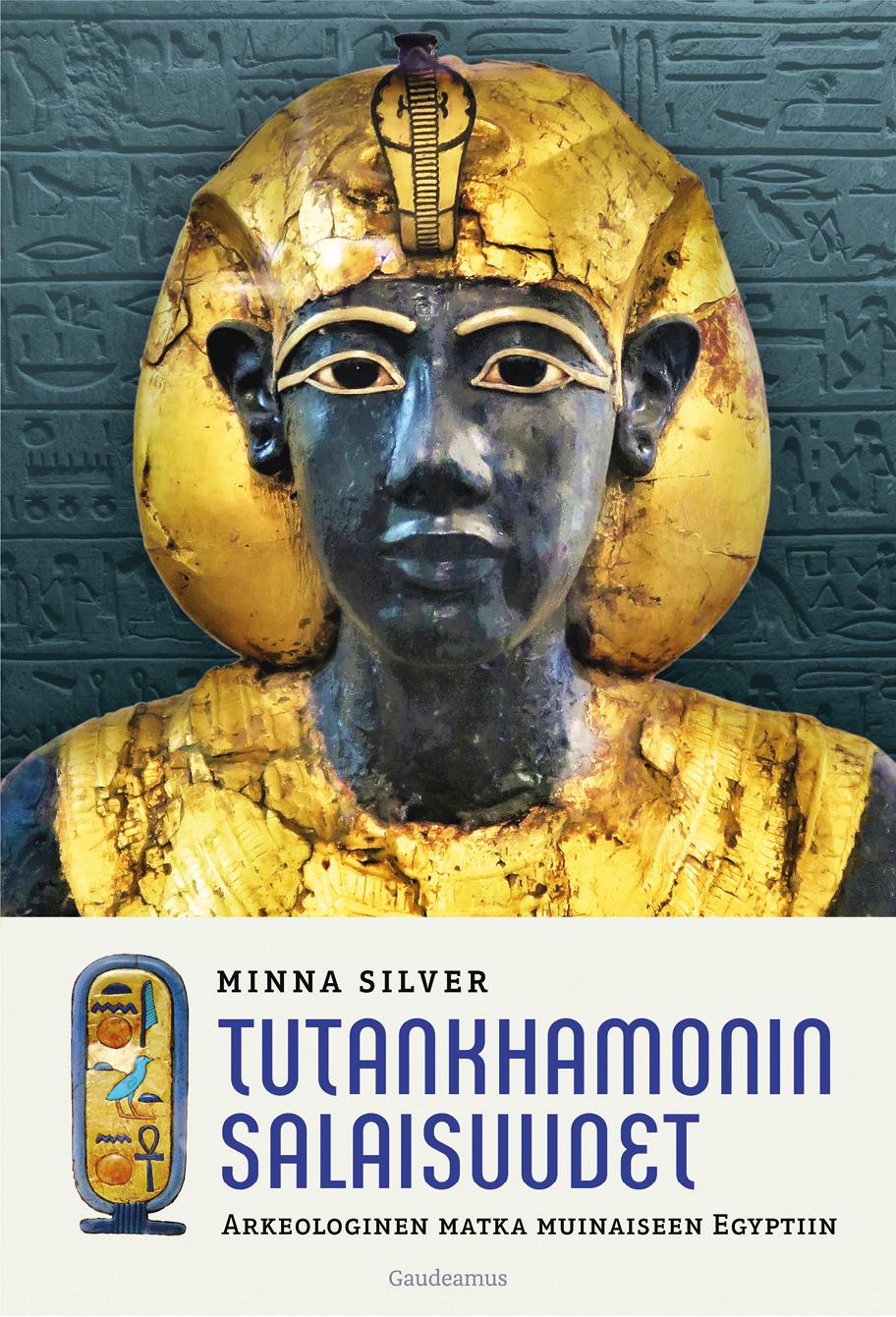 Tutankhamonin salaisuudet -kirjan kansi.