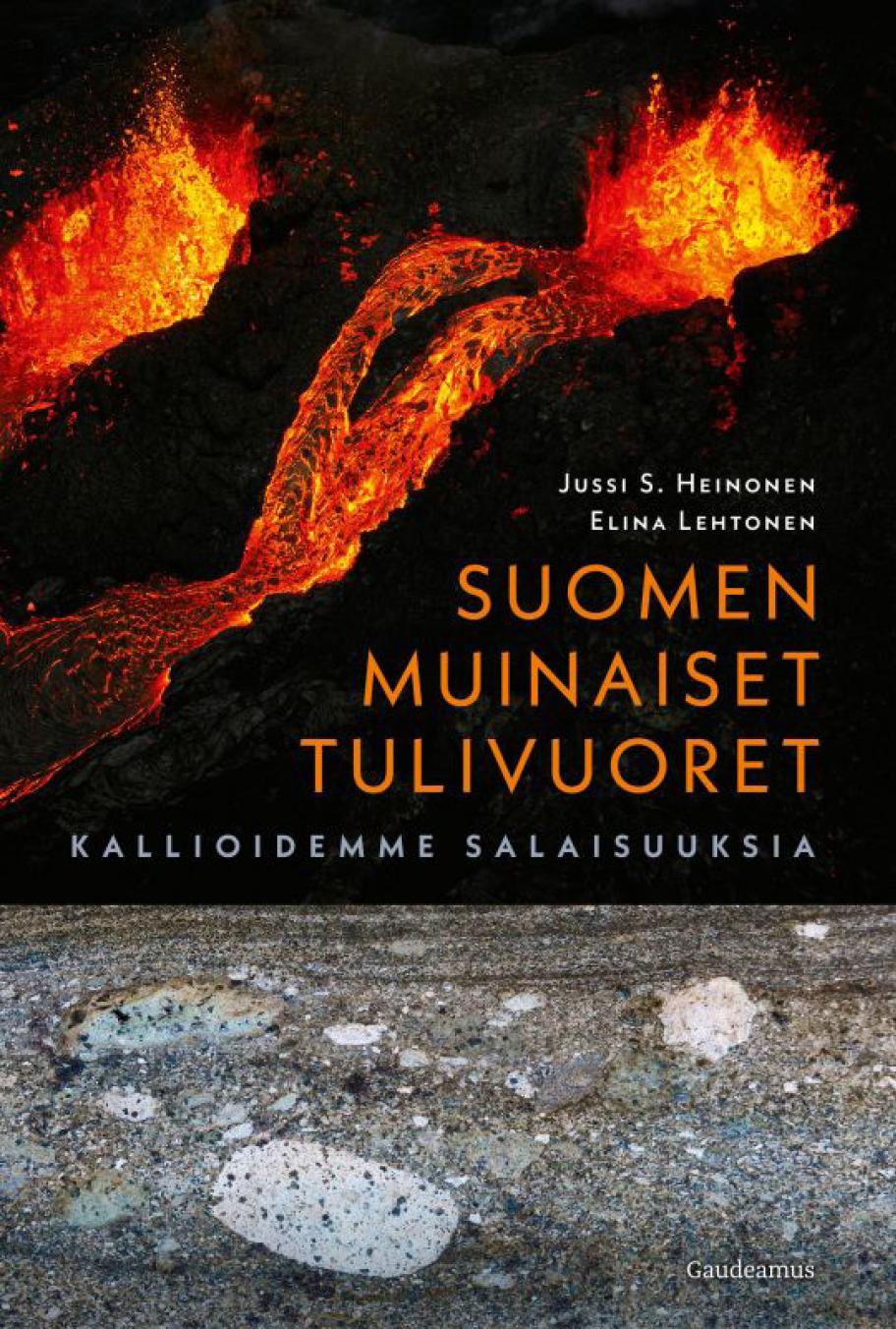Suomen muinaiset tulivuoret -kirjan kansi.