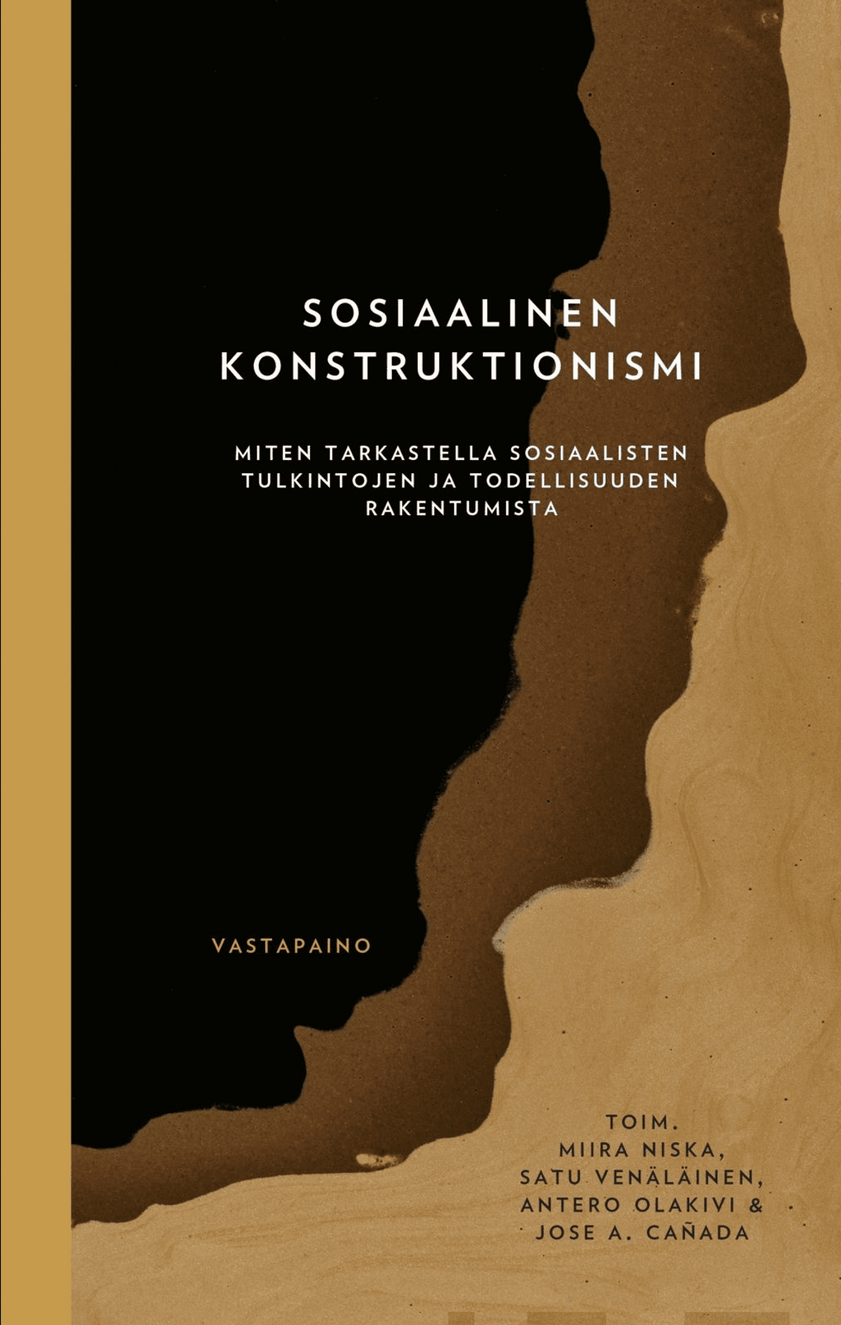 Sosiaalinen konstruktionismi -kirjan kansi.