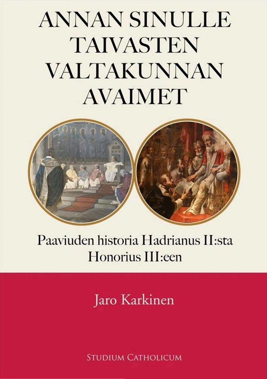 Annan sinulle taivasten valtakunnan avaimet -kirjan kansi.