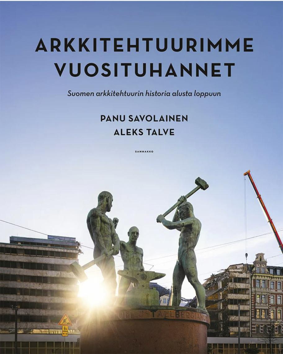 Arkkitehtuurimme vuosituhannet -kirjan kansi.