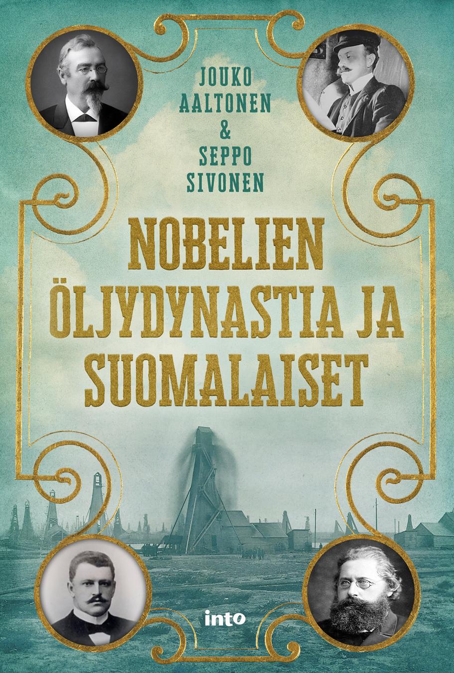 Nobelien öljydynastia ja suomalaiset -kirjan kansi.