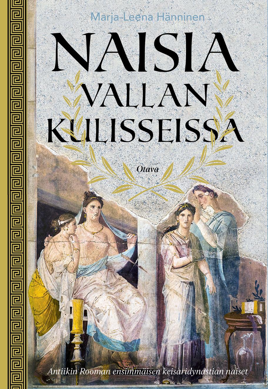 Naisia vallan kulisseissa -kirjan kansi.