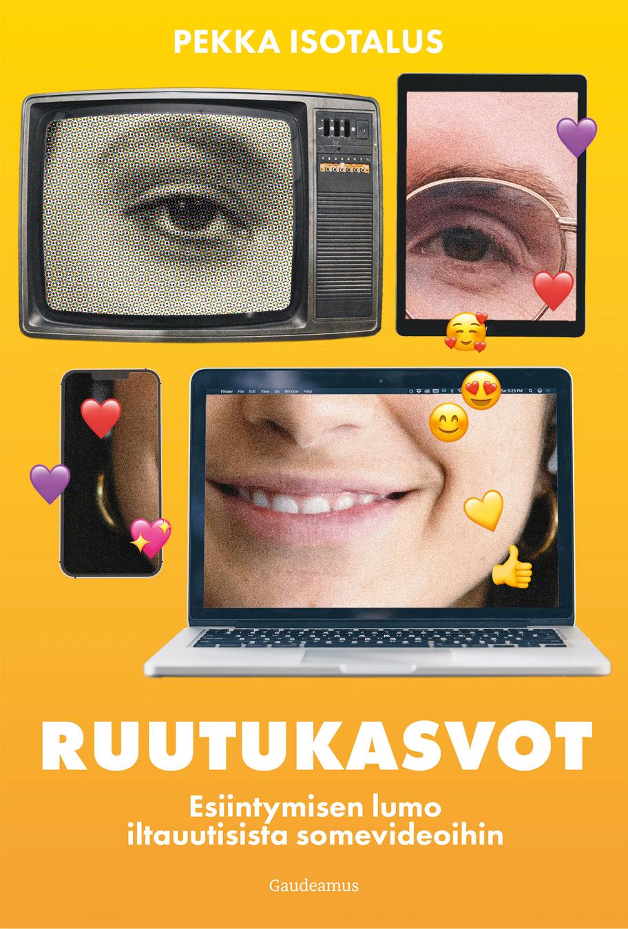 Ruutukasvot-kirjan kansi.