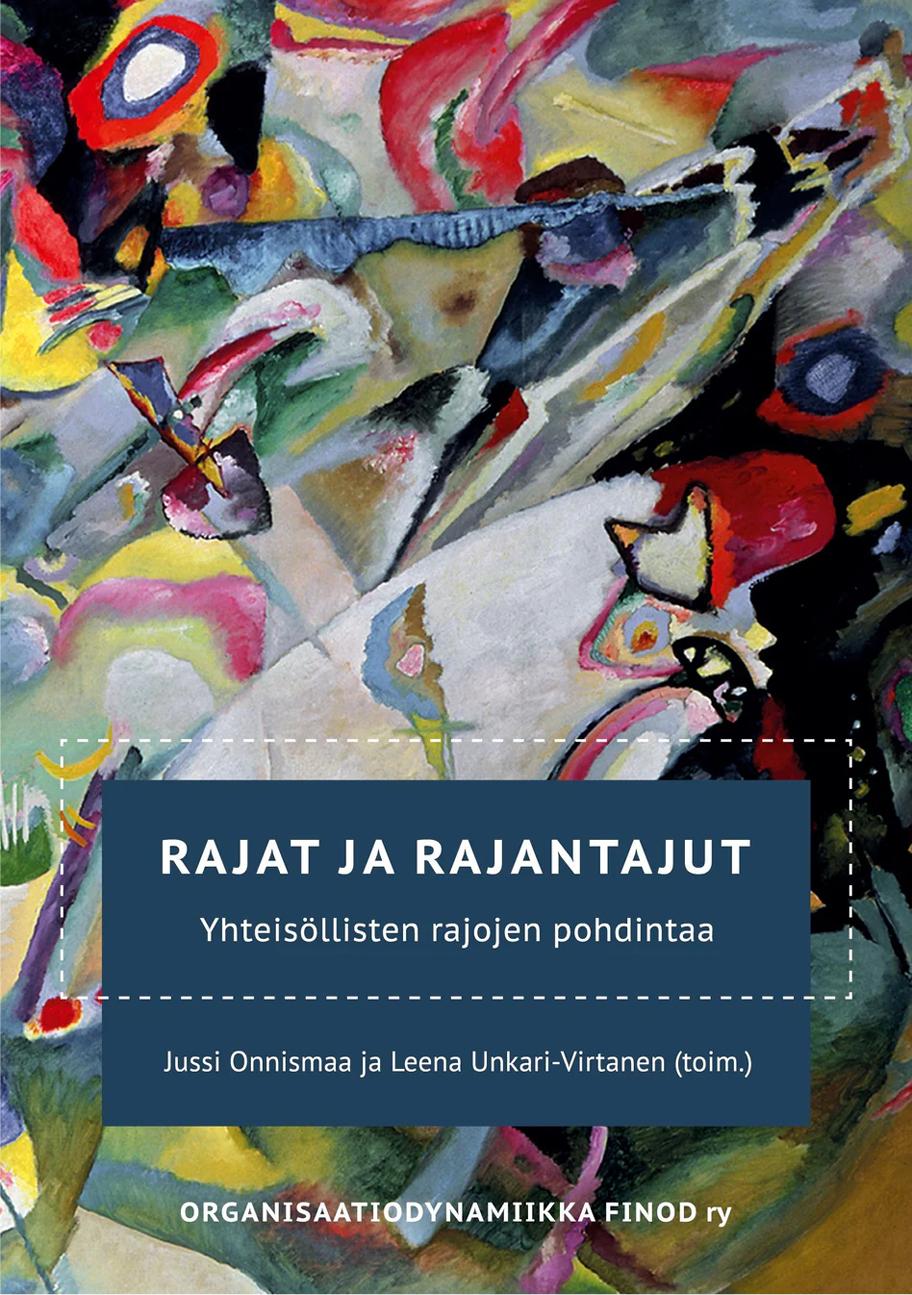 Rajat ja rajantajut -kirjan kansi.