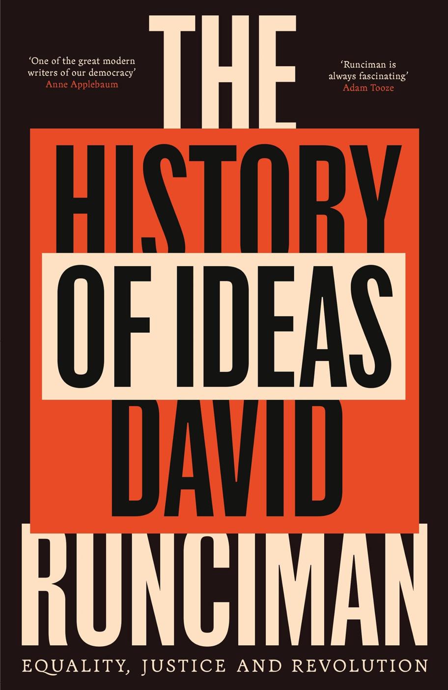 The History of Ideas -kirjan kansi.