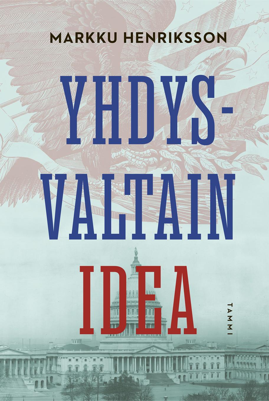 Yhdysvaltain idea -kirjan kansi.
