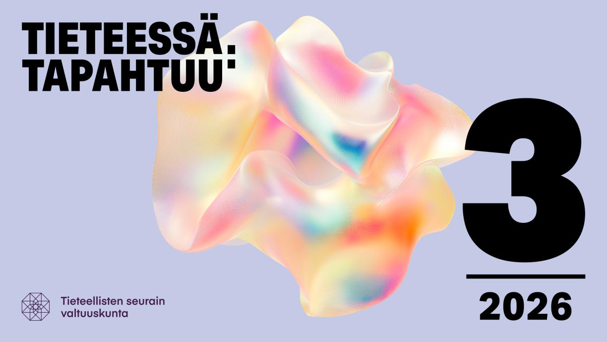 Tieteessä tapahtuu -lehden 3/2026 kansi.