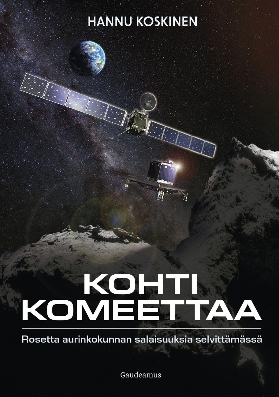 Kohti komeettaa -kirjan kansi.